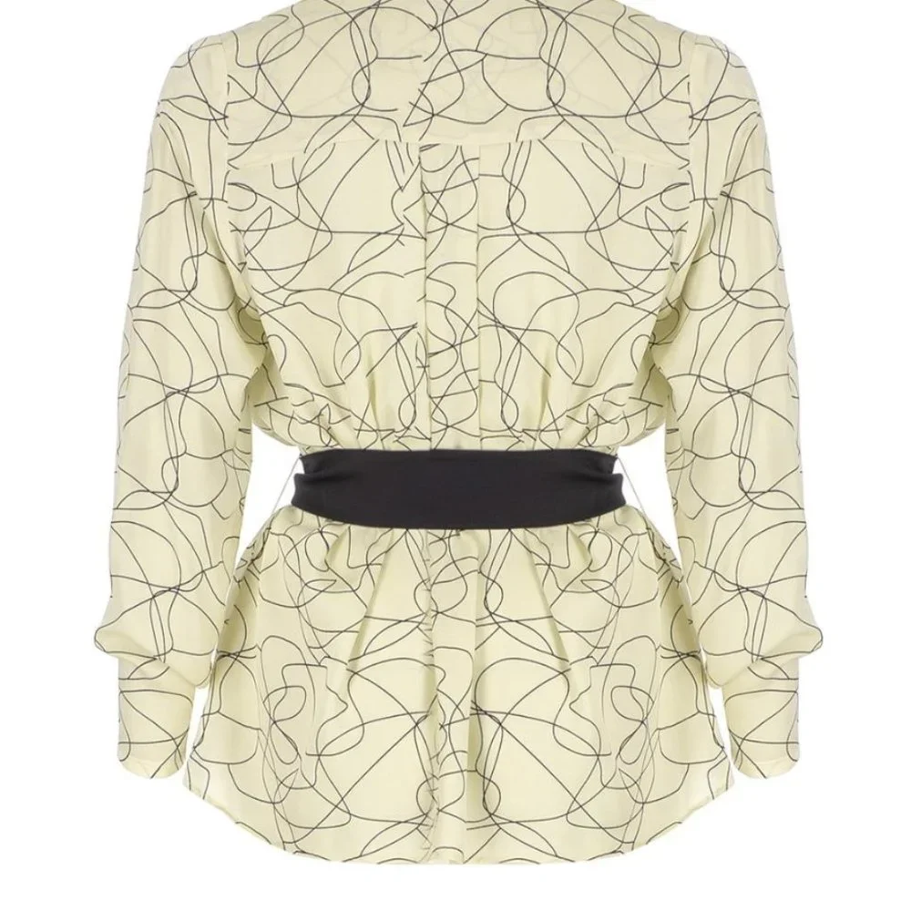 Geometric Blouse - Picture 5 of 6